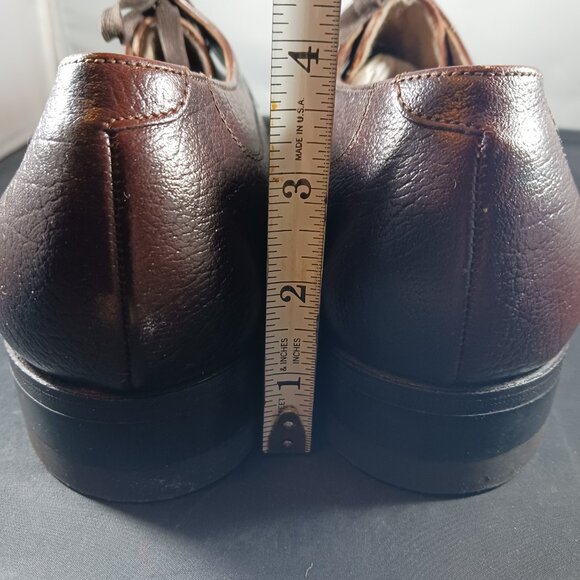Vintage Florsheim Plain Toe Dress Shoes Men\'s size 8.5 3E (Wide)